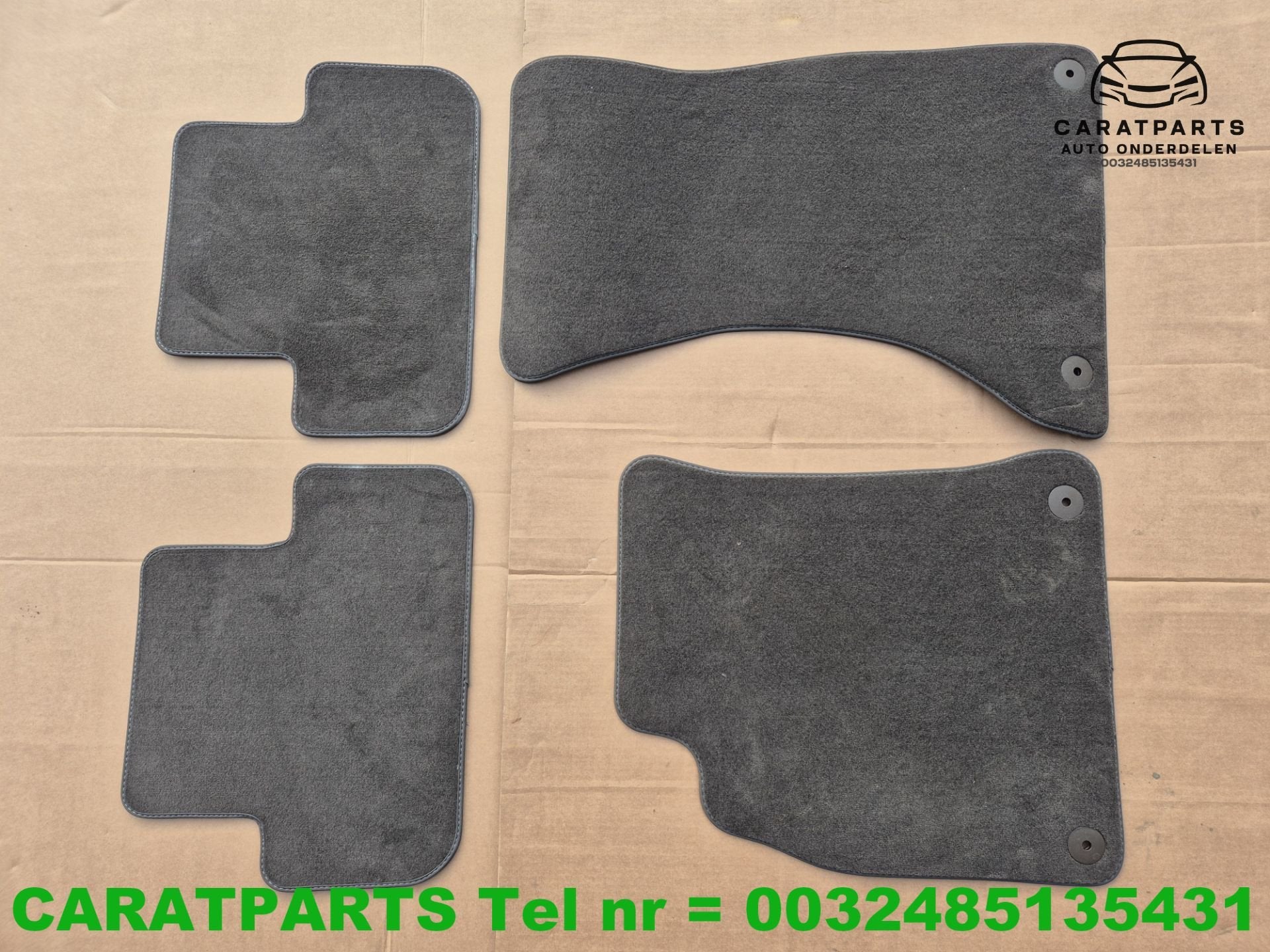 8K1863691F 8K0864450B Audi A5 Matten set A5 vloermatten A4, Auto-onderdelen, Interieur en Bekleding, Gebruikt, AUDI AG, Auto-Union-Strasse 1
85045  Ingolstadt, DE
