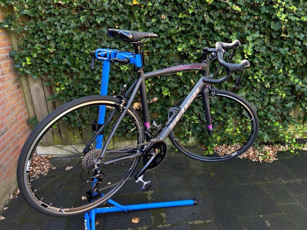 Sensa Emilia / Dames Racefiets 56cm, Fietsen en Brommers, Velgrem, Aluminium, Zo goed als nieuw, Dames