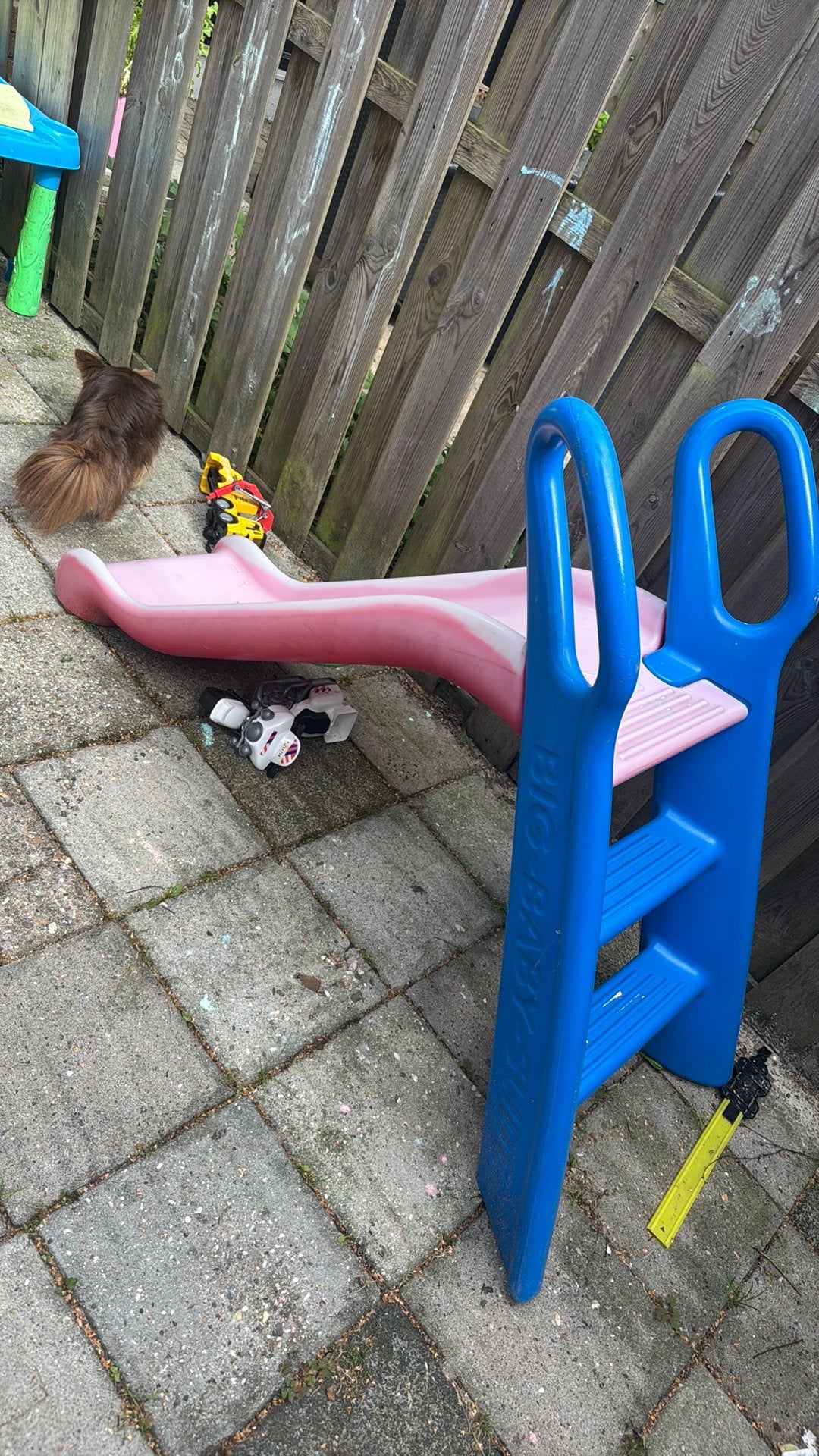 Glijbaan, Kinderen en Baby's, Speelgoed | Buiten | Speeltoestellen, Ophalen, Zo goed als nieuw, Glijbaan