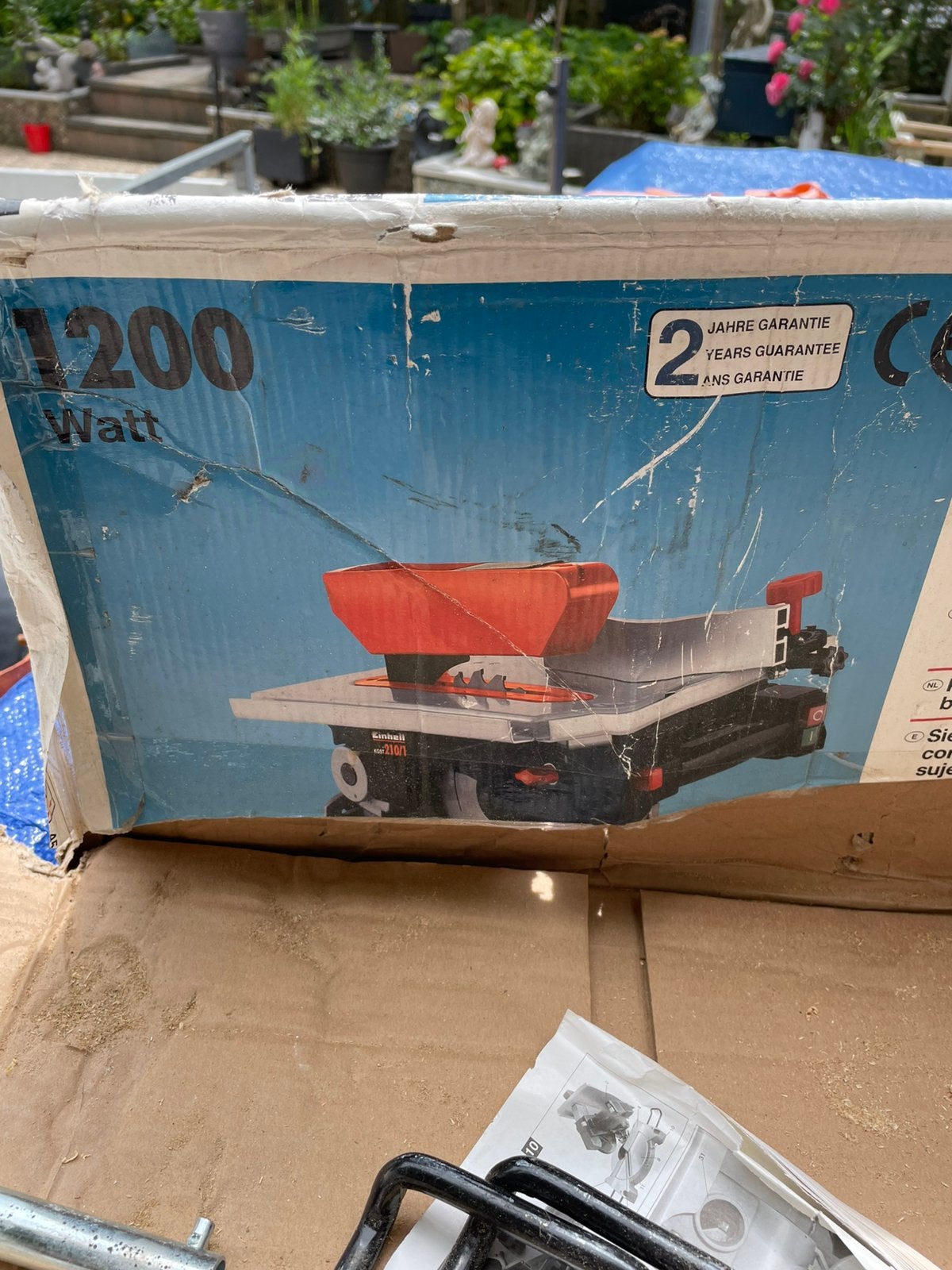 Afkortzaag Einhell kgst 210/1, Doe-het-zelf en Verbouw, Gereedschap | Zaagmachines, Ophalen, Gebruikt, Afkortzaag, 30 tot 70 mm