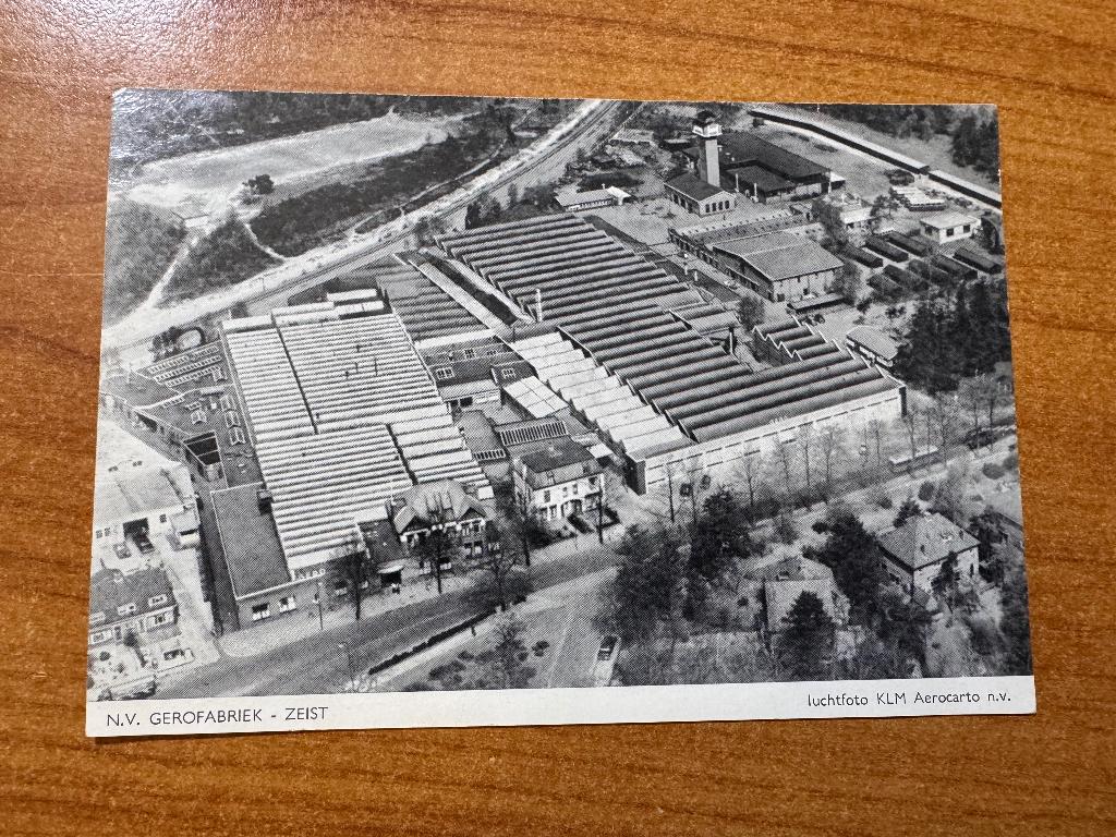 NV Gerofabriek Zeist reclame, Verzenden, Voor 1920, Ongelopen, Utrecht