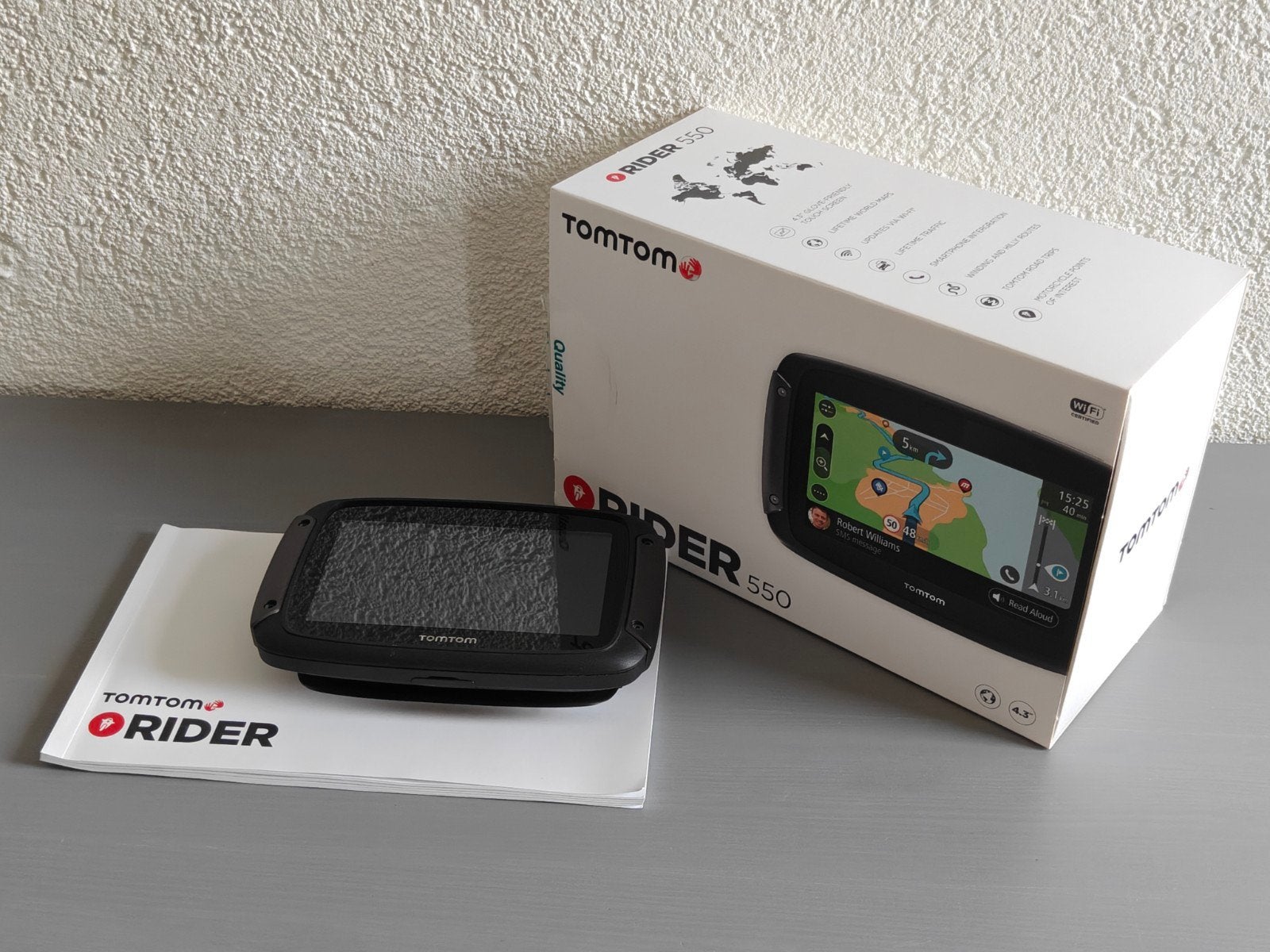 TomTom Rider 550 - Zo goed als nieuw, Ophalen of Verzenden, Zo goed als nieuw