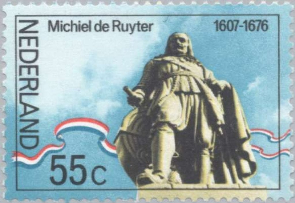 Nederland 1976 - nvph 1089 - Michiel de Ruyter, Ophalen of Verzenden, Na 1940, Postfris