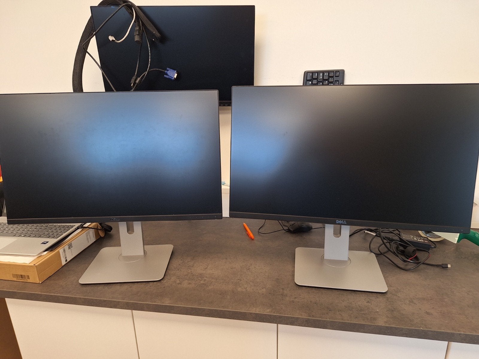 Dell UltraSharp U2715H Monitor-set (2x QHD 27 inch IPS), Computers en Software, Monitoren, Ophalen, IPS, Zo goed als nieuw, Dell