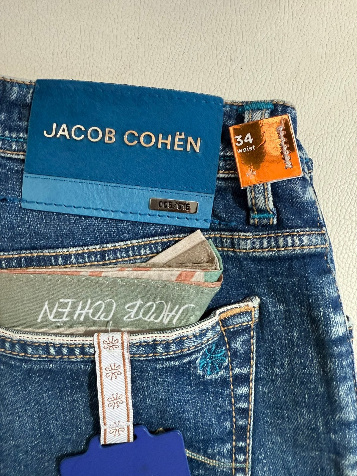 Limited Edition Audemas Piguet 34,35 Jacob Cohen jeans NIEUW, Verzenden, Nieuw, Blauw, W33 - W34 (confectie 48/50)