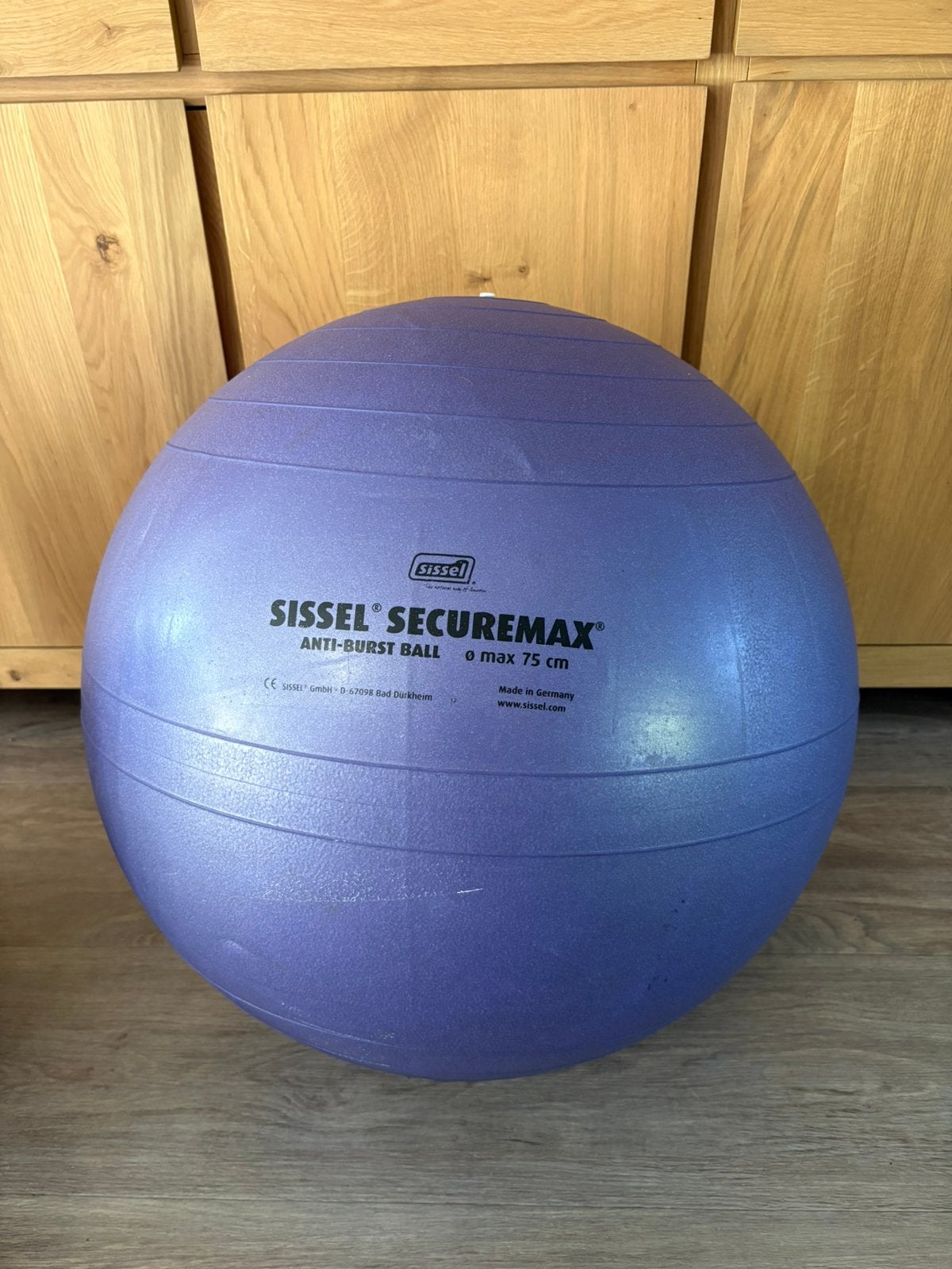 Fitness bal anti burst 75 doorsnede, Ophalen of Verzenden, Gebruikt, Overig
