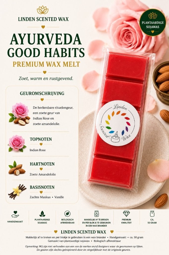 Waxmelts AYURVEDA Good Habits Rituals waxmelt parfum geur, Overige merken, Ophalen of Verzenden, Kaars, Was