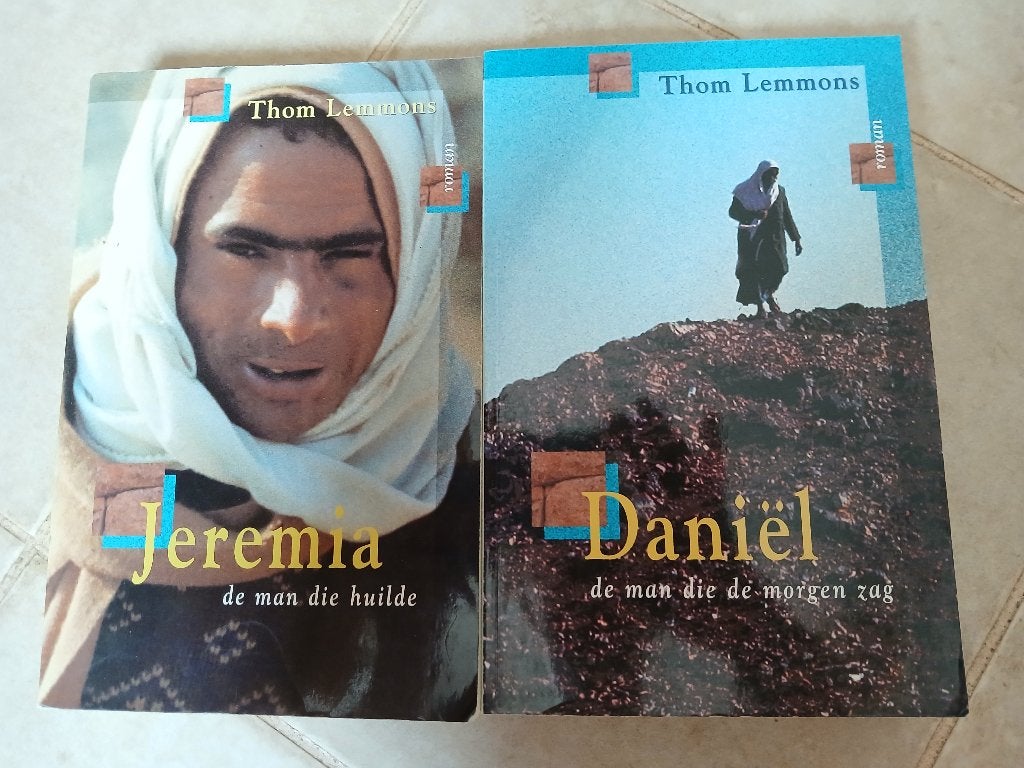2 boeken van Thom Lemmons - Daniël en Jeremia, Boeken, Ophalen of Verzenden, Zo goed als nieuw, Thom Lemmons