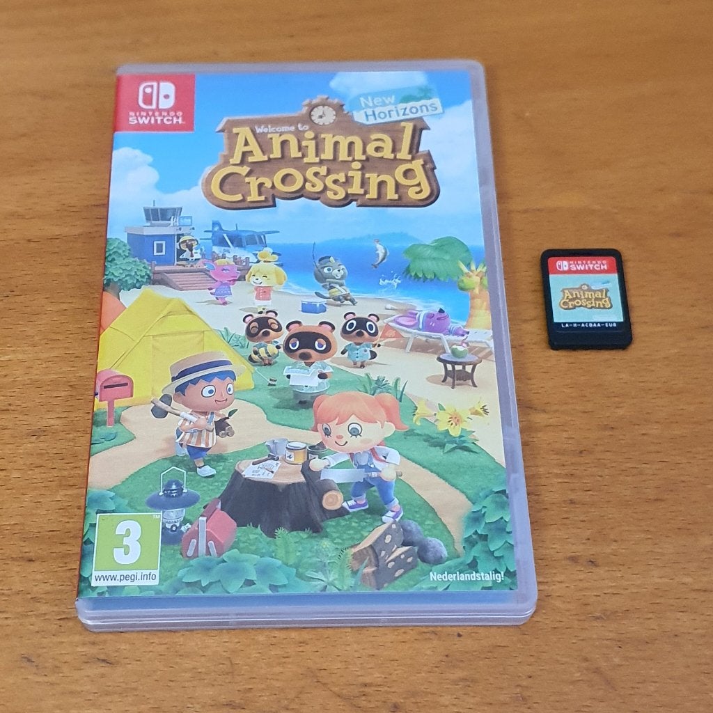 SWITCH | Animal Crossing New Horizons, Gebruikt, 1 speler, Ophalen of Verzenden, Vanaf 3 jaar