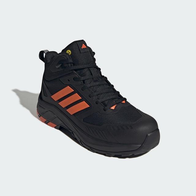 ADIDAS PRO WORK Gradix Mid S3S Werkschoenen Zwart/Oranje, Kleding | Heren, Schoenen, Werkschoenendeal, Marktplaats@werkschoenendeal.nl