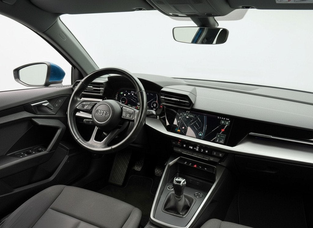 Audi A3 Sportback 30 TFSI PRO LINE VIRTUAL/NAVI/CRUISE/CARPL, Auto's, Audi, 12 maanden, 1195 kg, Gebruikt, Blauw