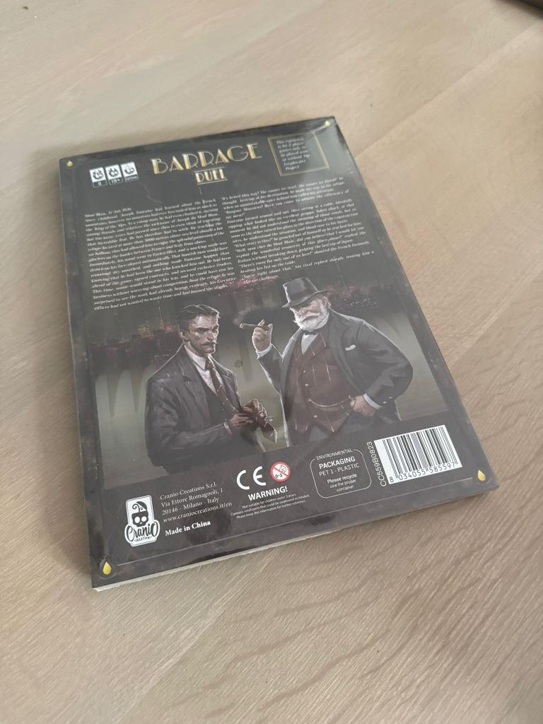 Barrage Duel expansion | nieuw en nog in seal, Een of twee spelers, Ophalen of Verzenden, Nieuw, Cranio Creations