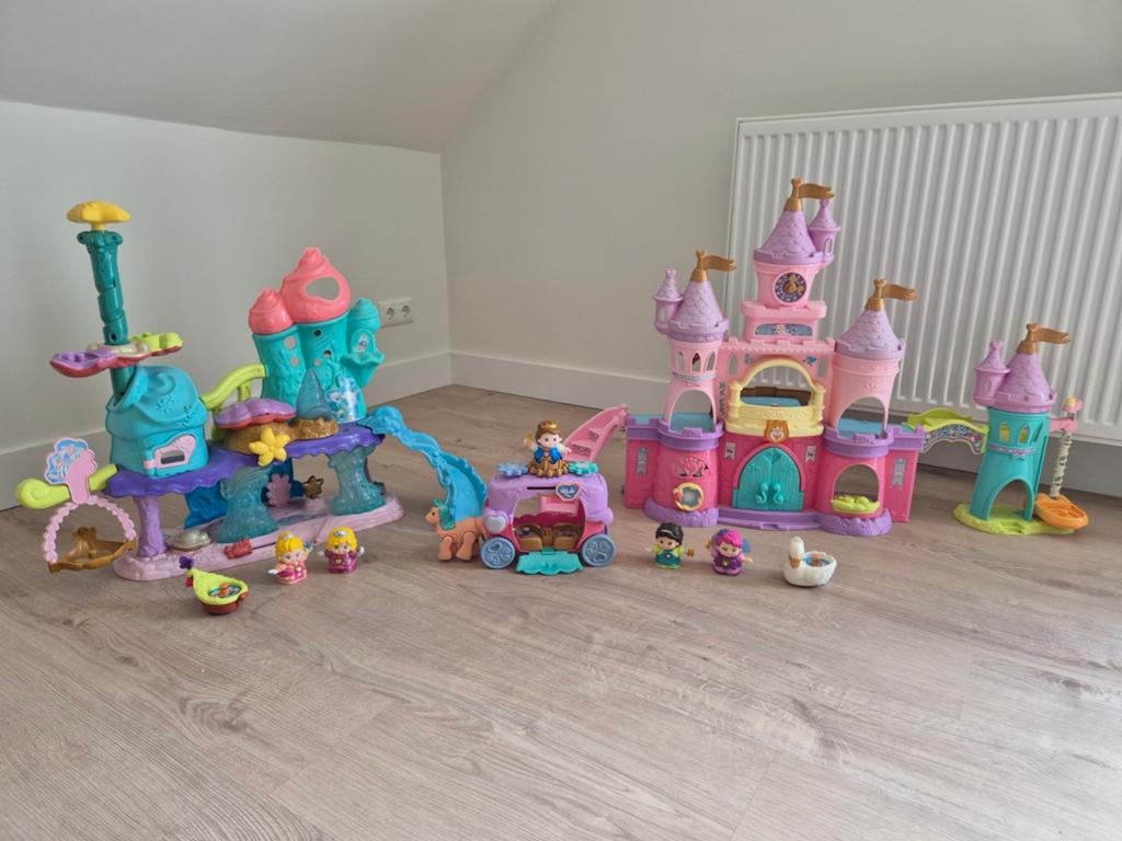 Vtech vrolijke vriendjes kasteel en diepzeepaleis, Ophalen, Gebruikt, Jongen of Meisje