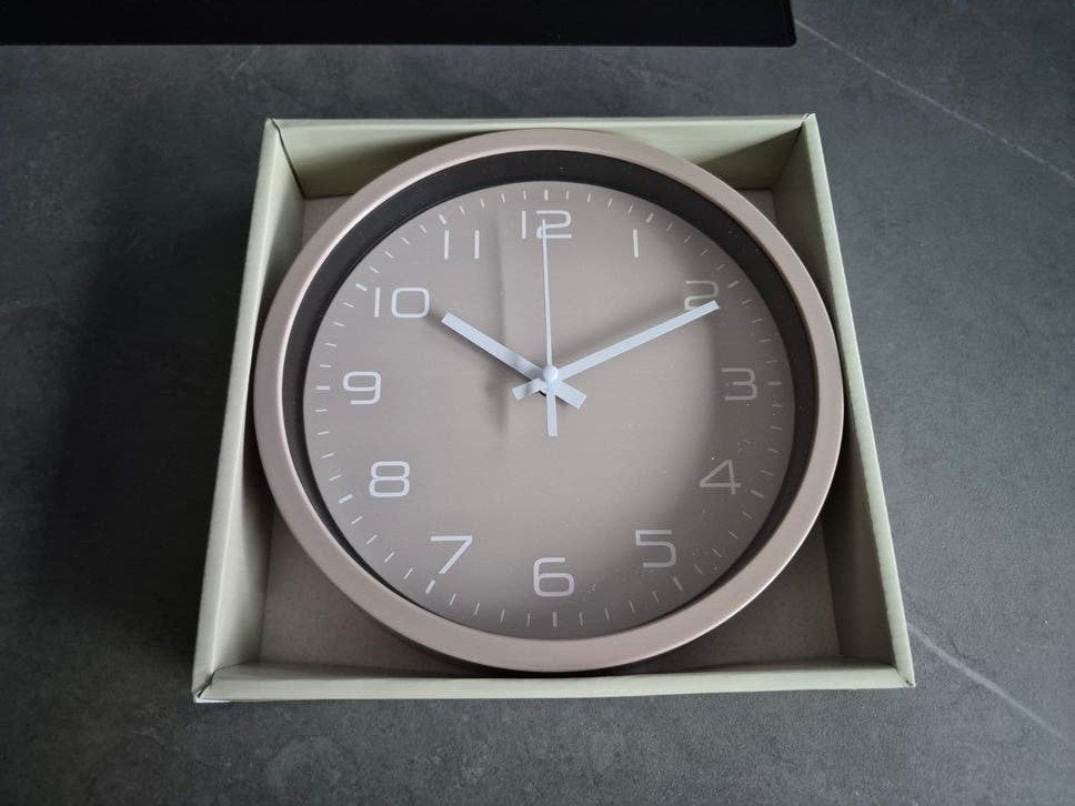 Mooie klok NIEUW in doos, Ophalen, Nieuw, Wandklok