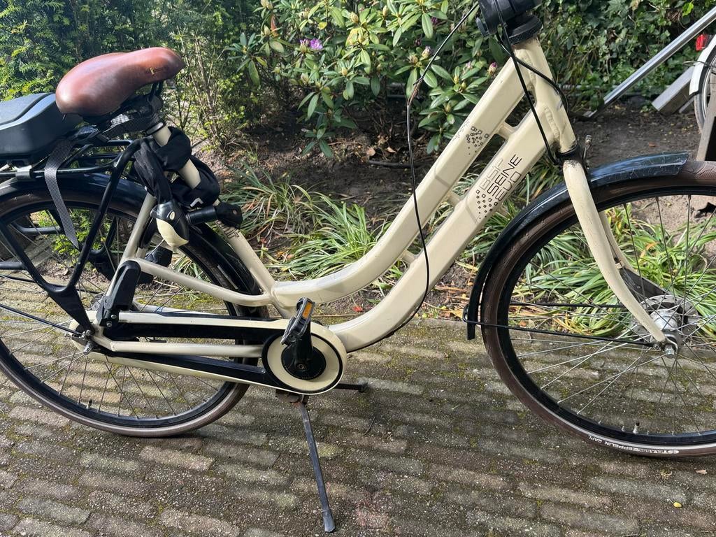 Damesfiets BSP met lage instap incl IKI Urban, Fietsen en Brommers, Fietsen | Dames | Moederfietsen, Gebruikt, Versnellingen, Ophalen