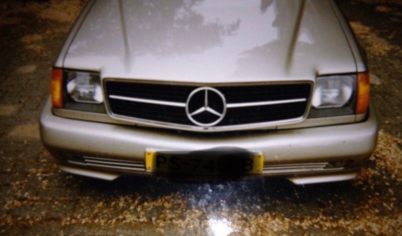 Motorkap SEC look & Voorbumper SL voor Mercedes W124, Auto-onderdelen, Ophalen, Gebruikt, Voor, Mercedes-Benz