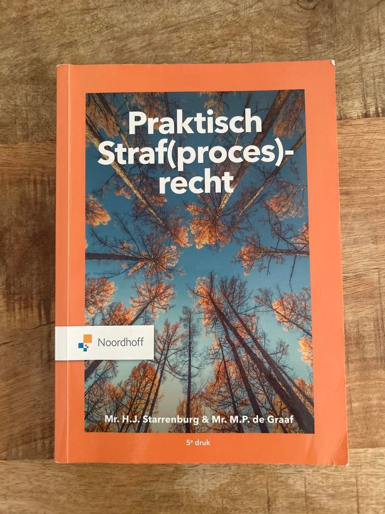 Praktisch Straf(proces)recht - 5e druk, Boeken, Ophalen, Gamma, Zo goed als nieuw, HBO