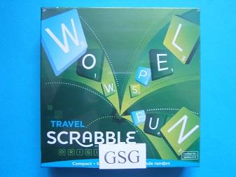 Travel scrabble original nr. CJT16-00, Hobby en Vrije tijd, Gezelschapsspellen | Bordspellen, Ophalen, Nieuw