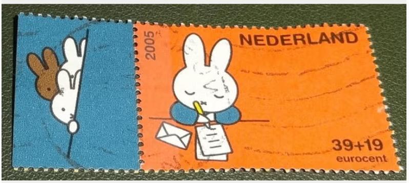 Kinderzegels - 2370d + tab - 2005 - Nijntje, Postzegels en Munten, Postzegels | Nederland, Verzenden, Na 1940, Gestempeld