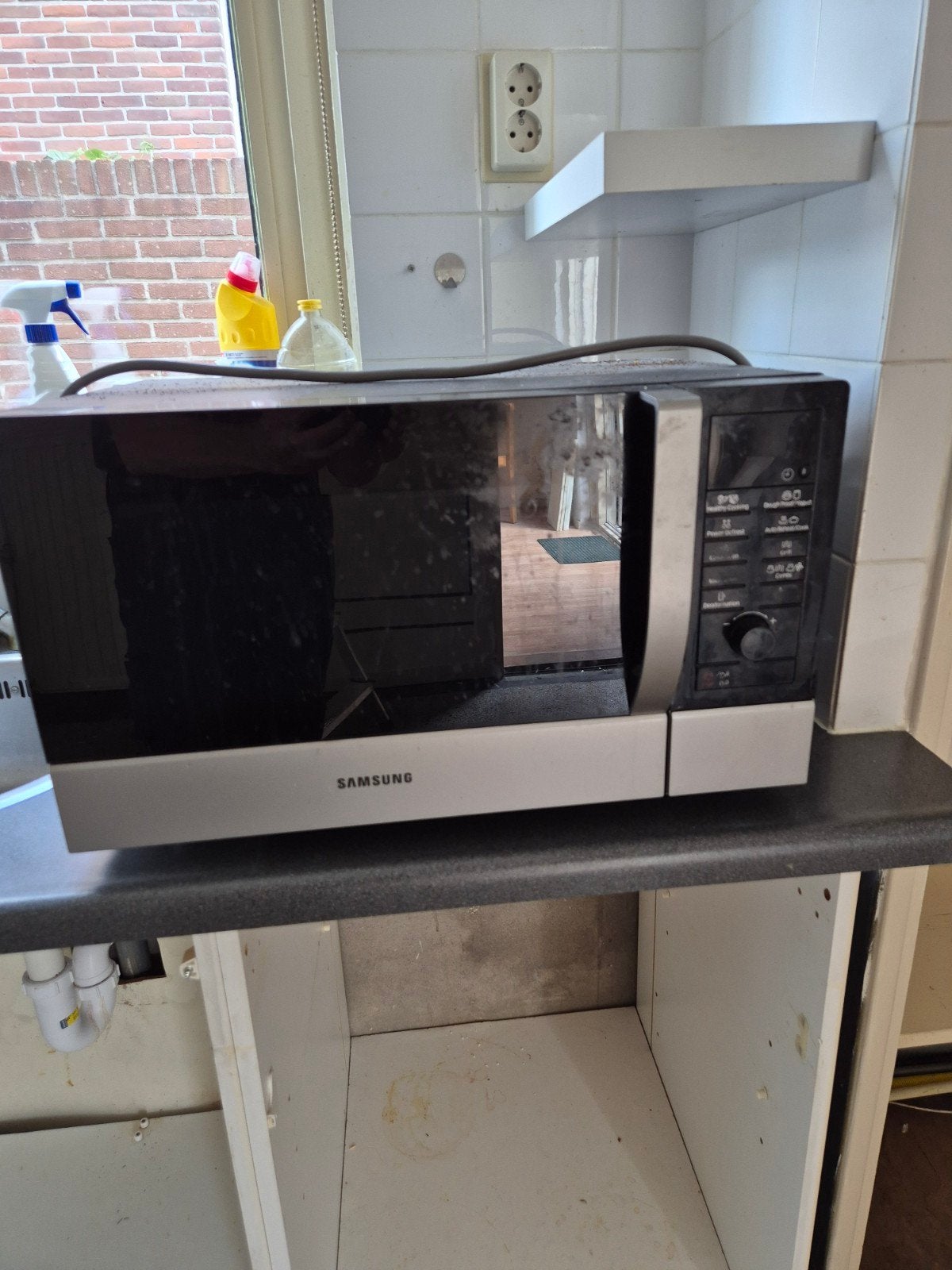 Samsung magnetron oven, Ophalen, Oven