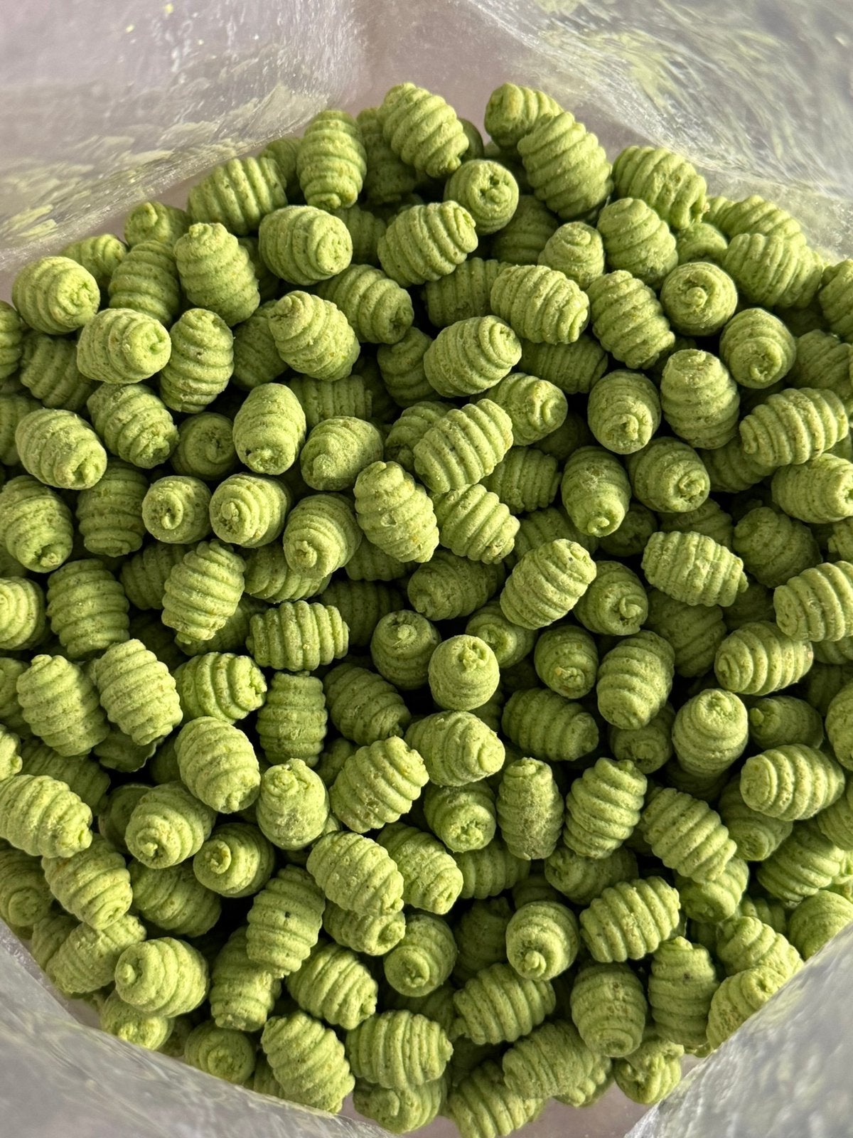 Grubs Wafters 18x13MM - groen/geurloos (2.85kg), Ophalen of Verzenden, Nieuw, Complete set