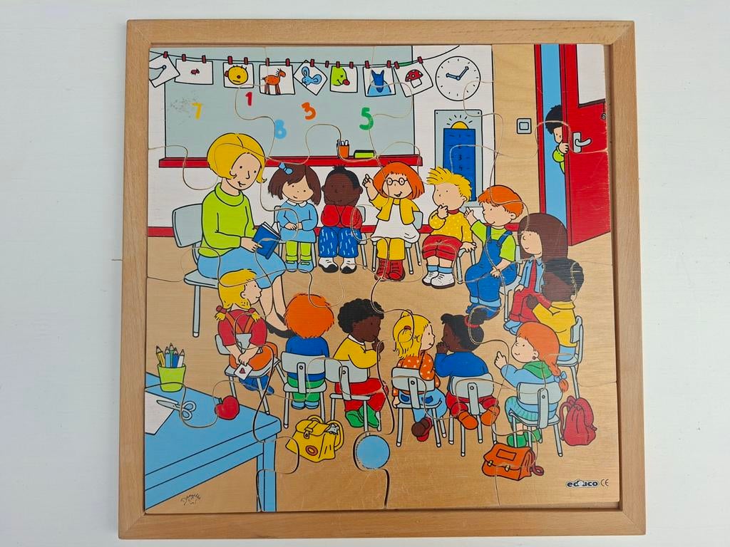 Houten puzzel, Ophalen of Verzenden