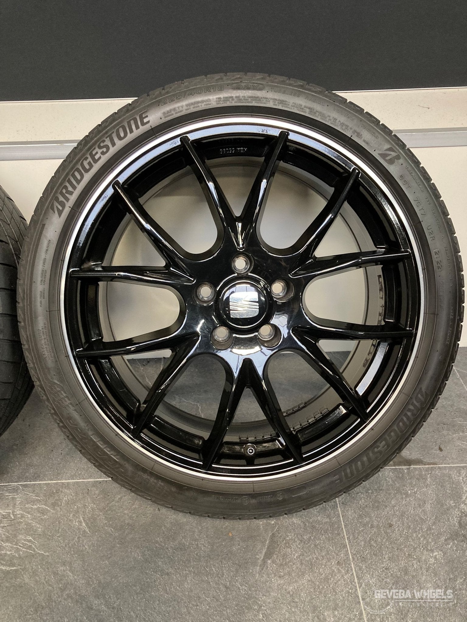 18” Seat Leon / VW Golf / Audi A3 velgen + banden 5x112, 18 inch, Gebruikt, -, -