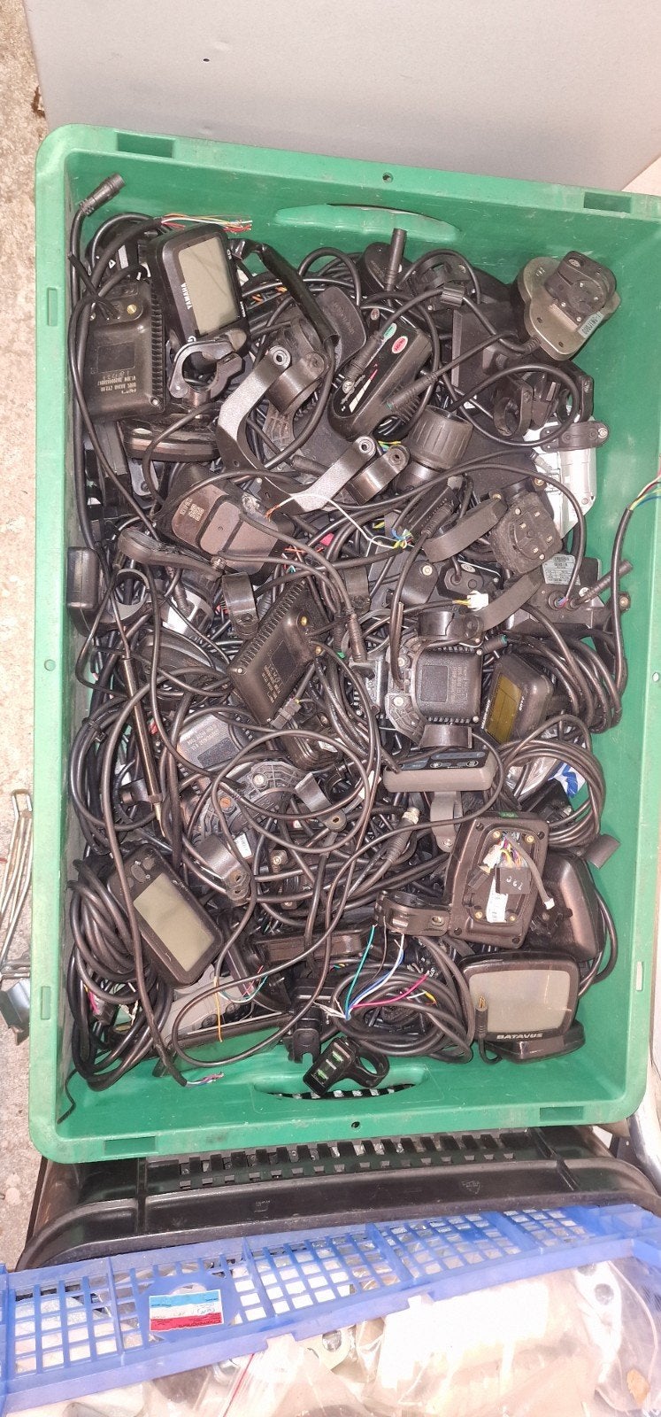 Partij fietscomputers en sensoren (Yamaha, Batavus), Ophalen of Verzenden