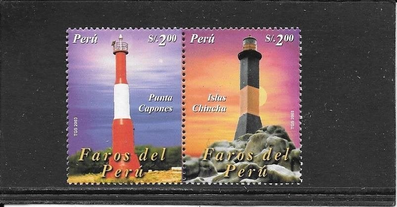 Peru vuurtorens, Ophalen of Verzenden, Postfris, Zuid-Amerika