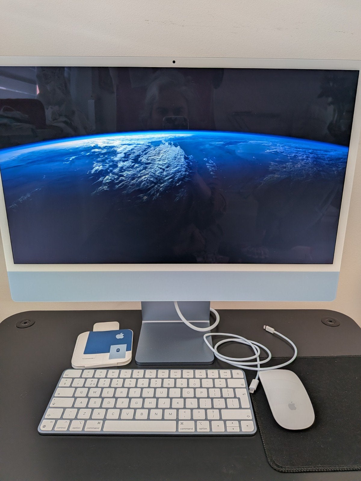 Apple iMac 24-inch M1 2021 - Zo goed als nieuw, Computers en Software, Ophalen, IMac, Zo goed als nieuw, 256 GB SSD