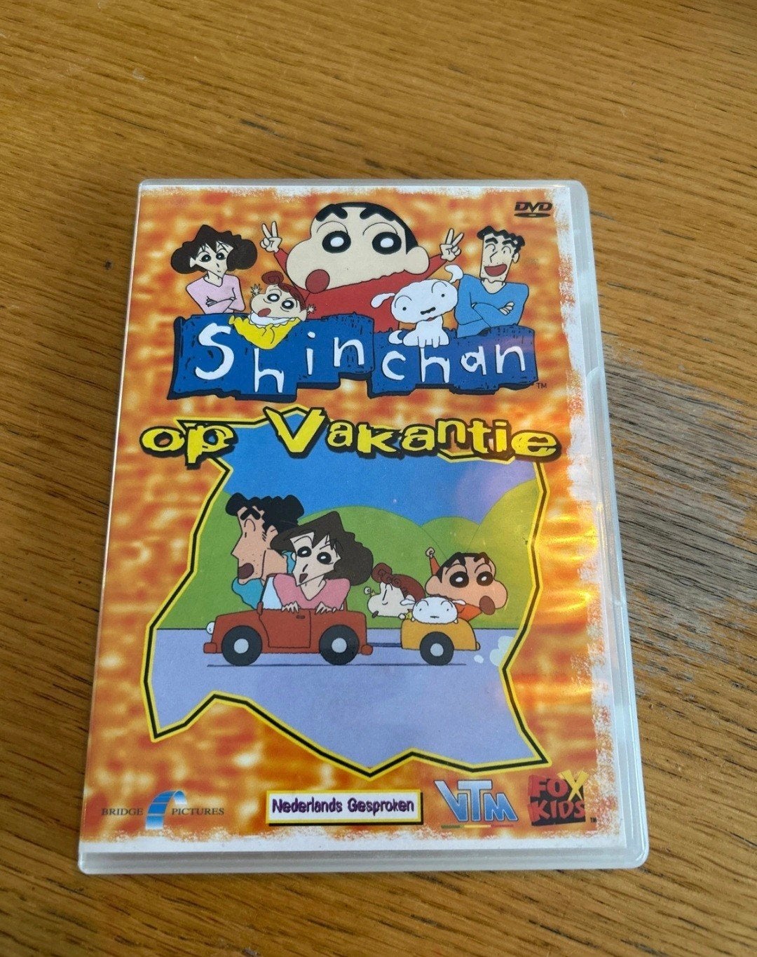 Shin chan op Vakantie DVD - Nederlands Gesproken, Cd's en Dvd's, Dvd's | Kinderen en Jeugd, Ophalen of Verzenden, Zo goed als nieuw