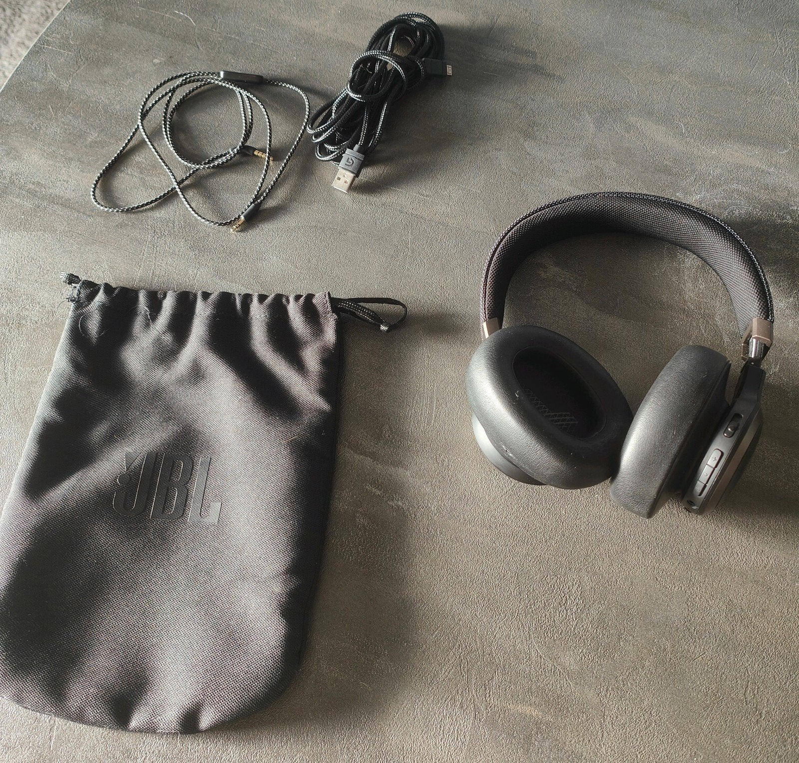 JBL Live 650BTNC Over-ear Koptelefoon - Zwart, Audio, Tv en Foto, Ophalen, Gebruikt, JBL, Bluetooth