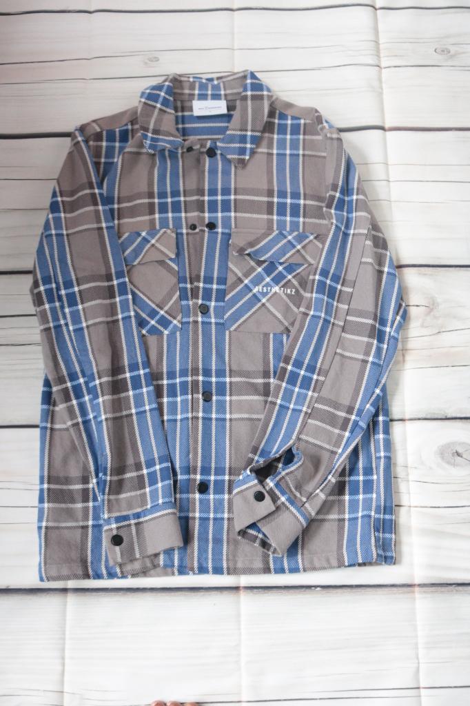 Overhemd/-shirt Daily Aesthetikz, Blauw, Halswijdte 38 (S) of kleiner, Ophalen of Verzenden, Zo goed als nieuw