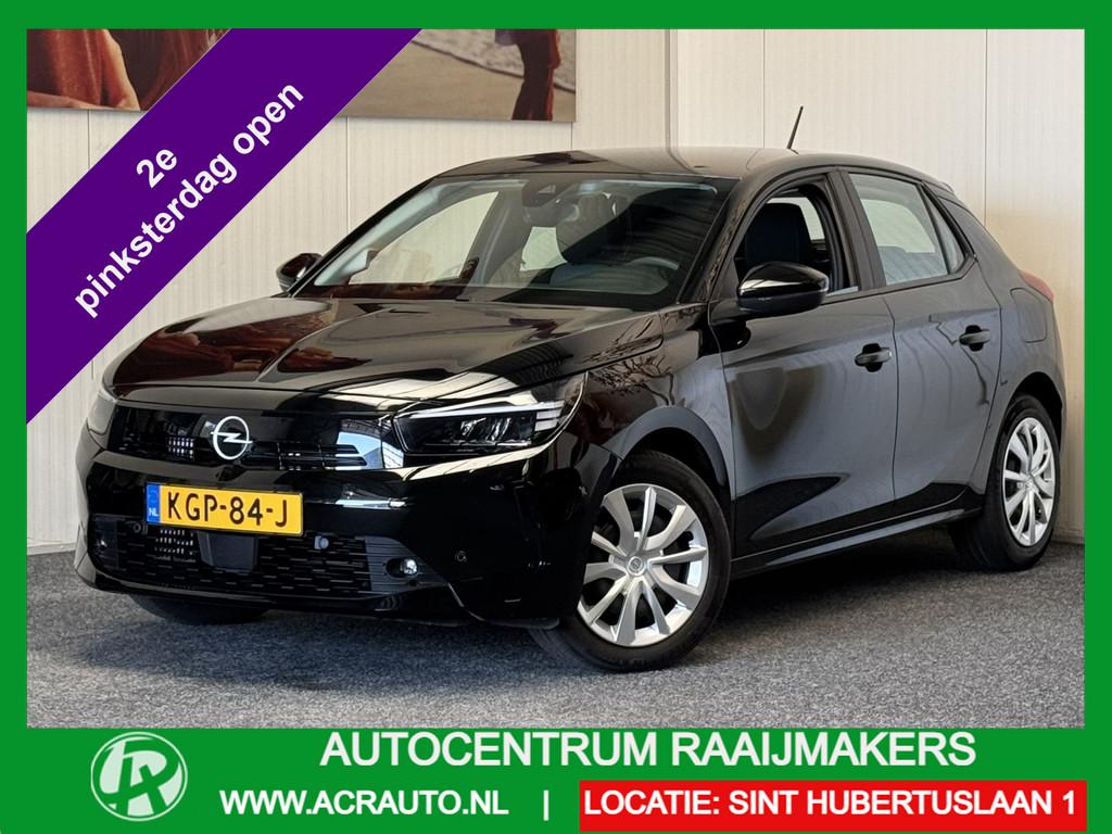 Opel Corsa 1.2 TURBO EDITION 15 STUKS OP VOORRAAD ! NAVIGATI, Auto's, Opel, Voorwielaandrijving, Stof, 1199 cc, Zwart