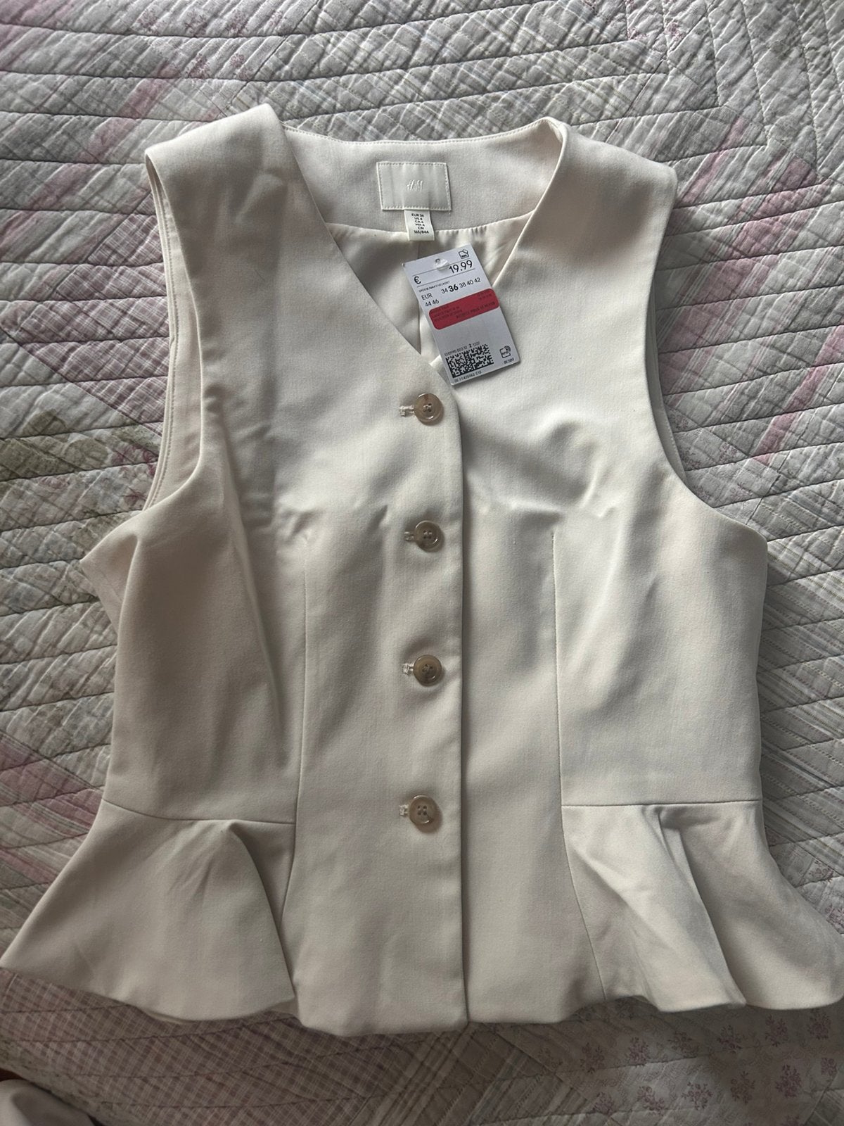 Gilet, Verzenden, Nieuw, Maat 36 (S), Beige