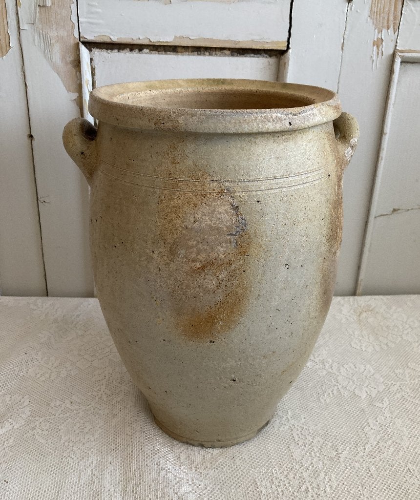 Brocante Grespot met oortjes, Ophalen of Verzenden