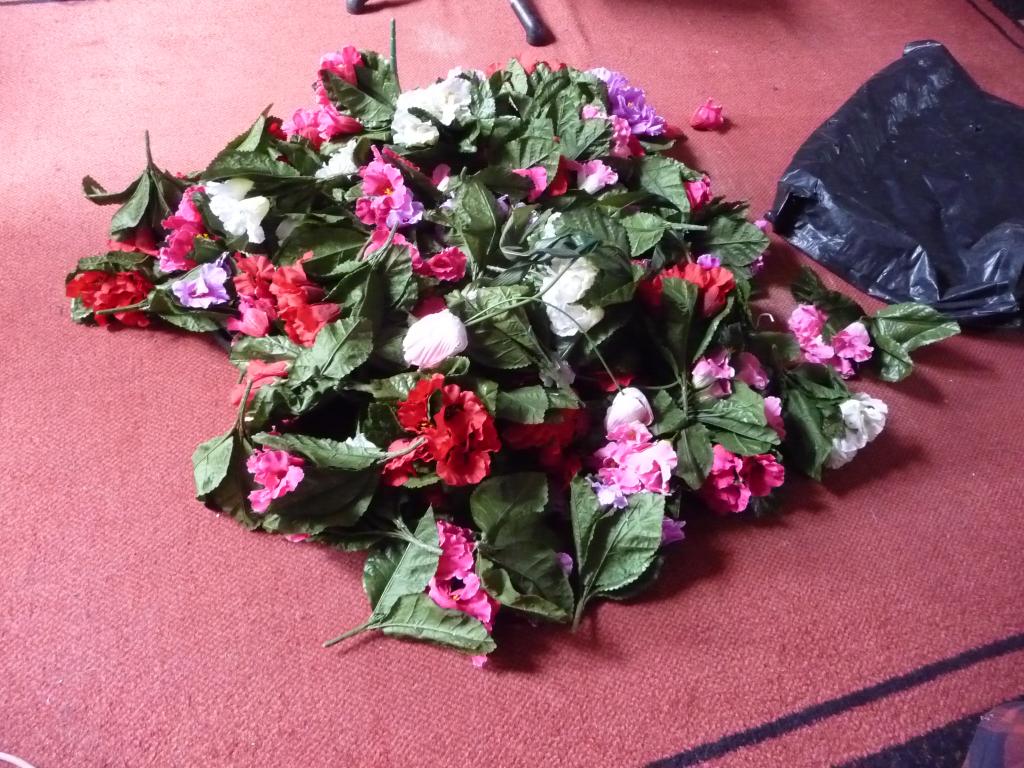 kunstbloemen, Ophalen, Gebruikt, Kunstbloem, Textiel