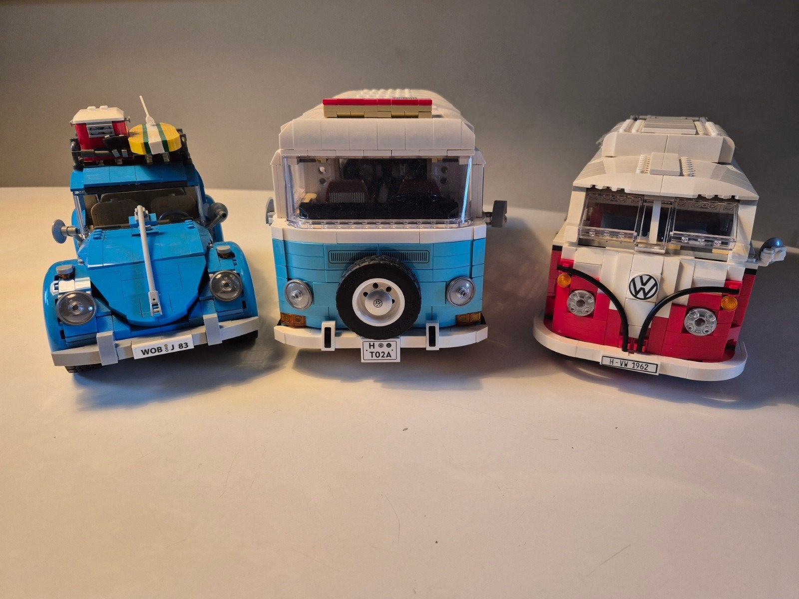 Lego VW Collectie: Kever en Twee Campers, Kinderen en Baby's, Ophalen, Zo goed als nieuw