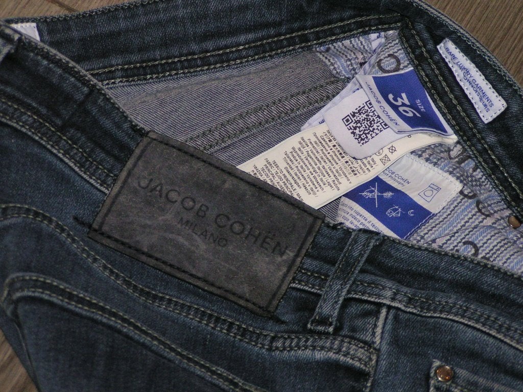 JACOB COHEN spijkerbroek,Mt 36,L32 ,mod.BARD topstaat, Kleding | Heren, Blauw, Tweedehands, W32 (confectie 46) of kleiner, Ophalen of Verzenden