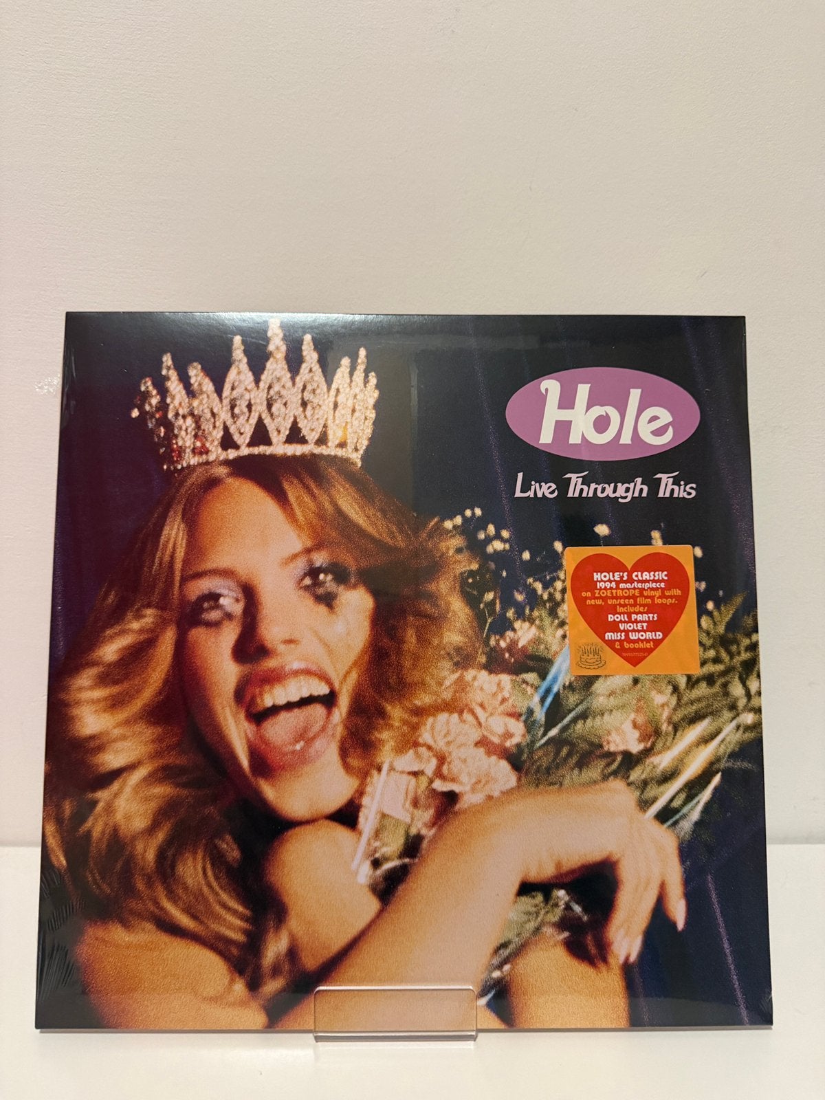 Hole – Live Through This - Limited Edition Zoetrope Vinyl LP, Ophalen of Verzenden, Zo goed als nieuw, 12 inch