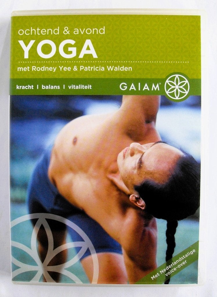 Ochtend & Avond Yoga (originele dvd) - Gaiam, Ophalen of Verzenden, Yoga, fitness of dans, Gebruikt, Engels