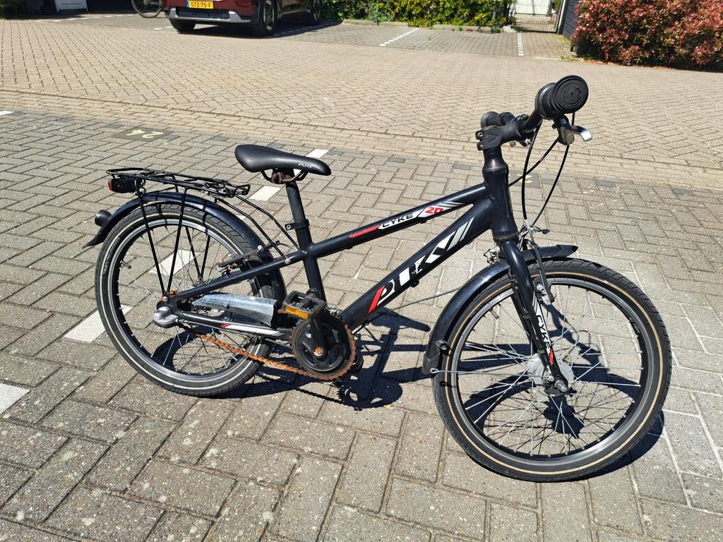 Puky Skyride 20 inch kinderfiets - Zwart, Ophalen of Verzenden