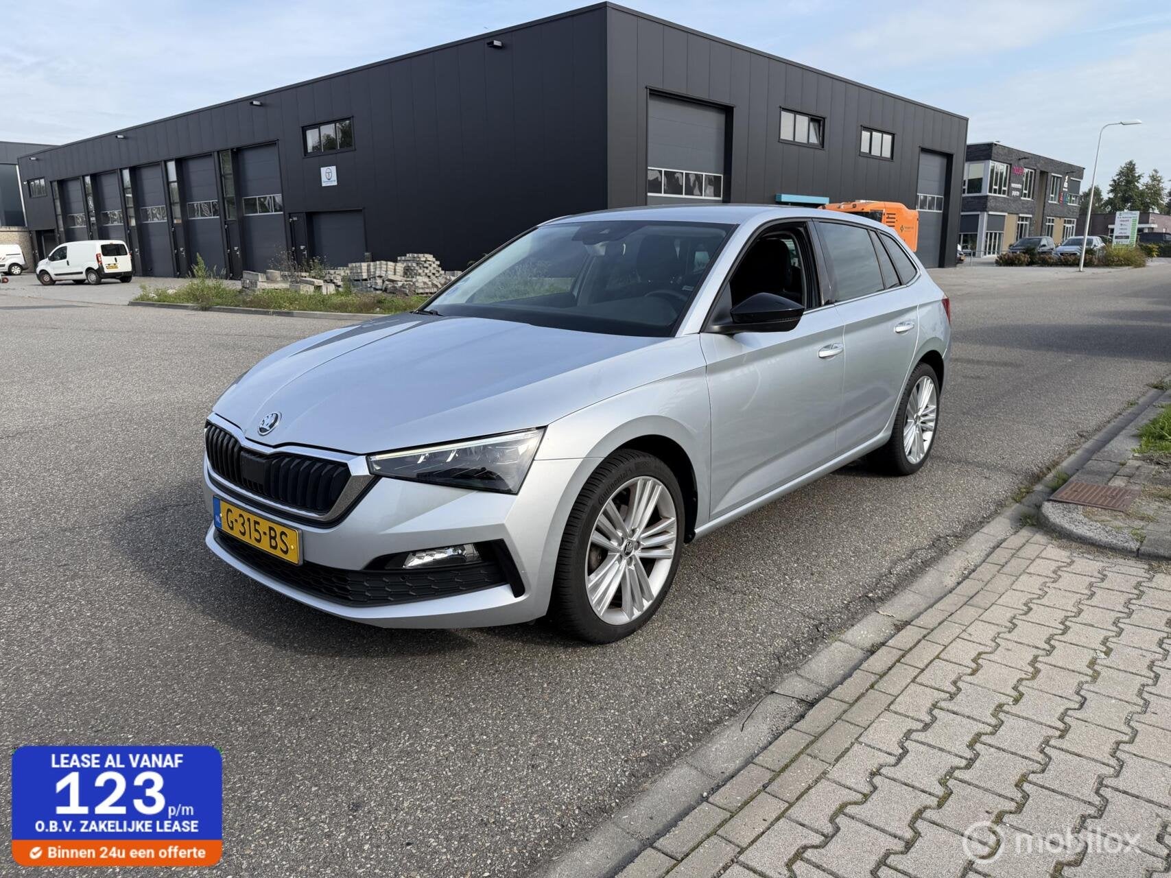 Skoda Scala 1.0 TSI Business Edition ex bpm, Auto's, Scala, Gebruikt, Euro 6, 49 €/maand