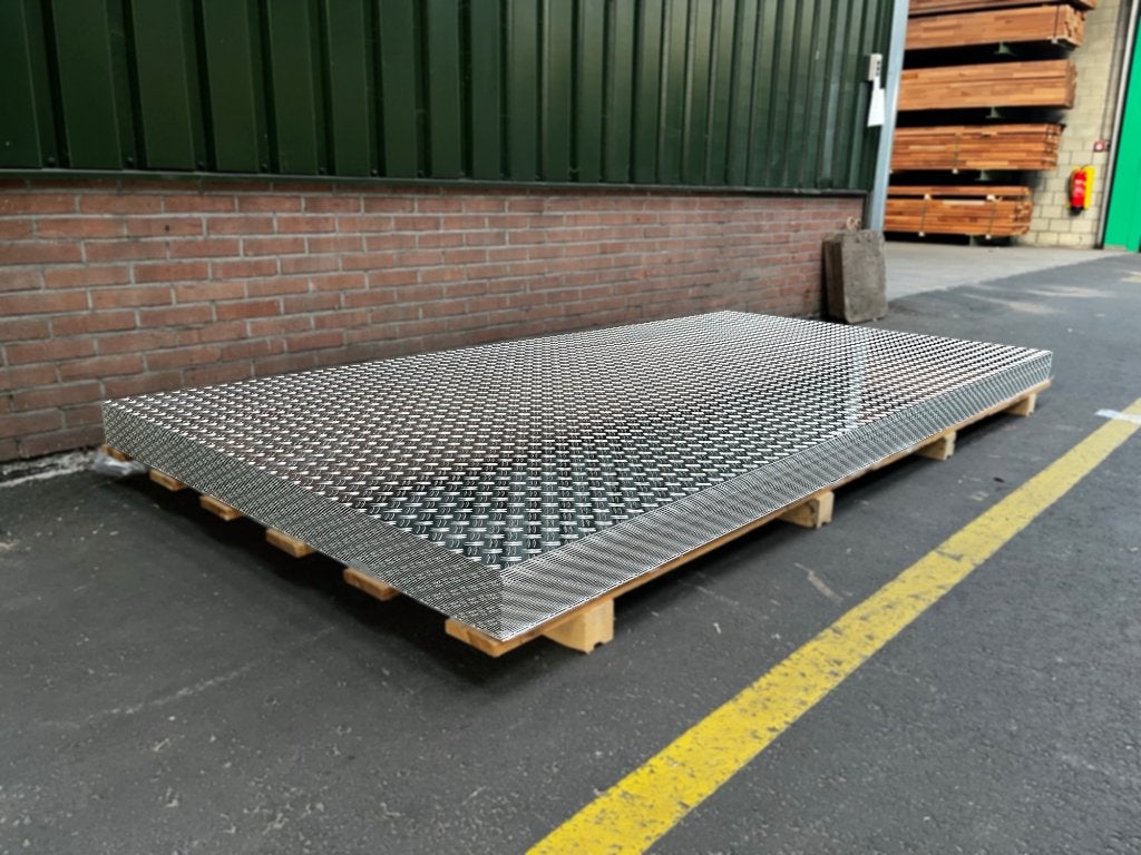 Aluminium Traanplaten – 1250x2500 & 1500x3000 mm, Ophalen, Overige materialen, Fortweg 3, Minder dan 20 mm