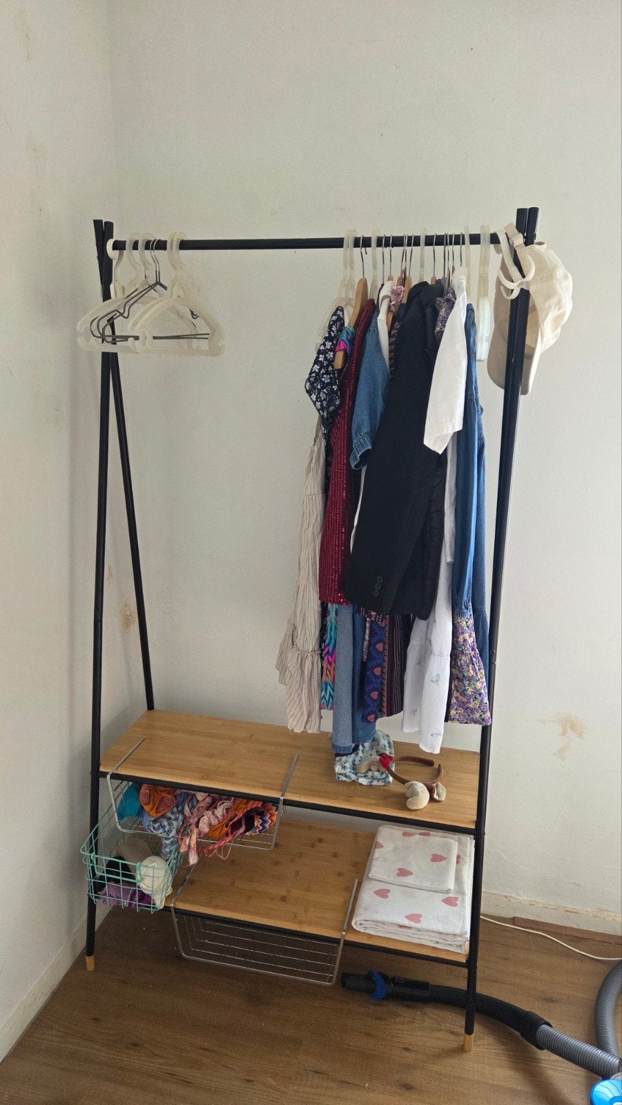 Wenko kledingrek - Garderobe, Ophalen