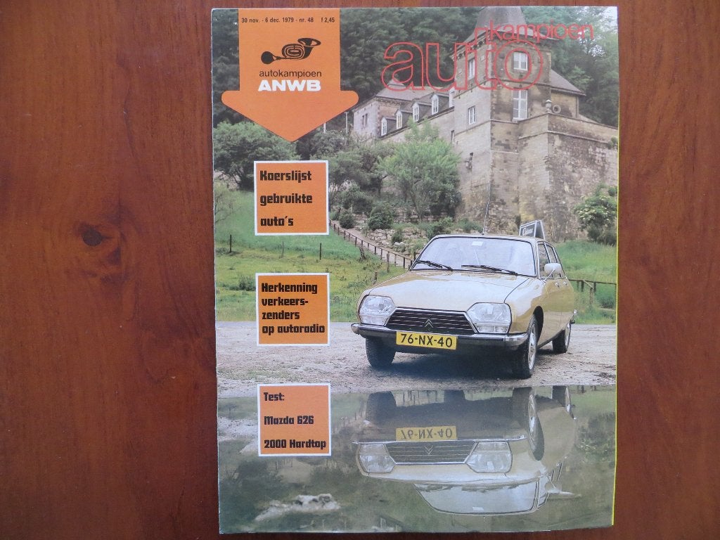 Autokampioen 48 1979 Mazda 626 Hardtop, Citroën CX Limousine, Ophalen of Verzenden, Zo goed als nieuw, Citroën