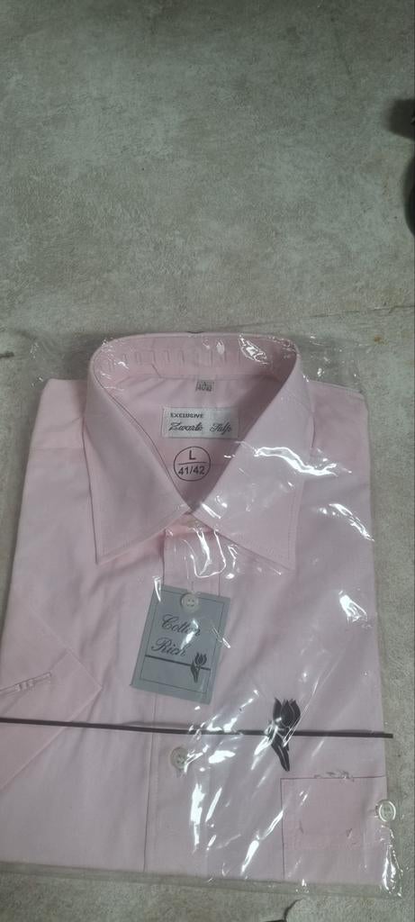 Nieuw Roze Herenoverhemd - Zwarte Tulp - Maat L (41/42), Kleding | Heren, Zwarte Tulp, Nieuw, Ophalen of Verzenden, Halswijdte 41/42 (L)