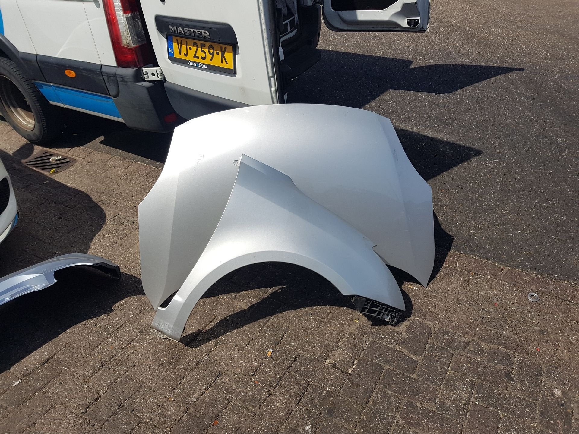 SUZUKI SWIFT MOTORKAP +VOORSCHERM RECHTS  BJ 2005 TOT 2010, Auto-onderdelen, Gebruikt, -, -, Ophalen of Verzenden