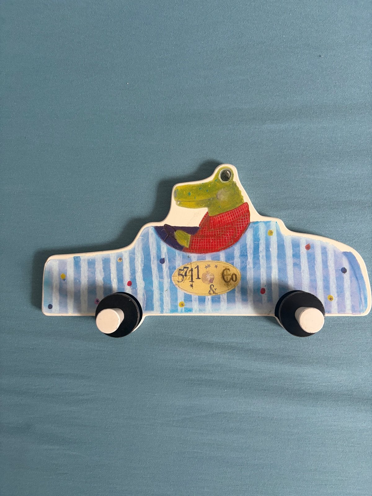 IKEA FABLER Auto Kapstok met Kikker - Kinderkamer, Ophalen, Gebruikt