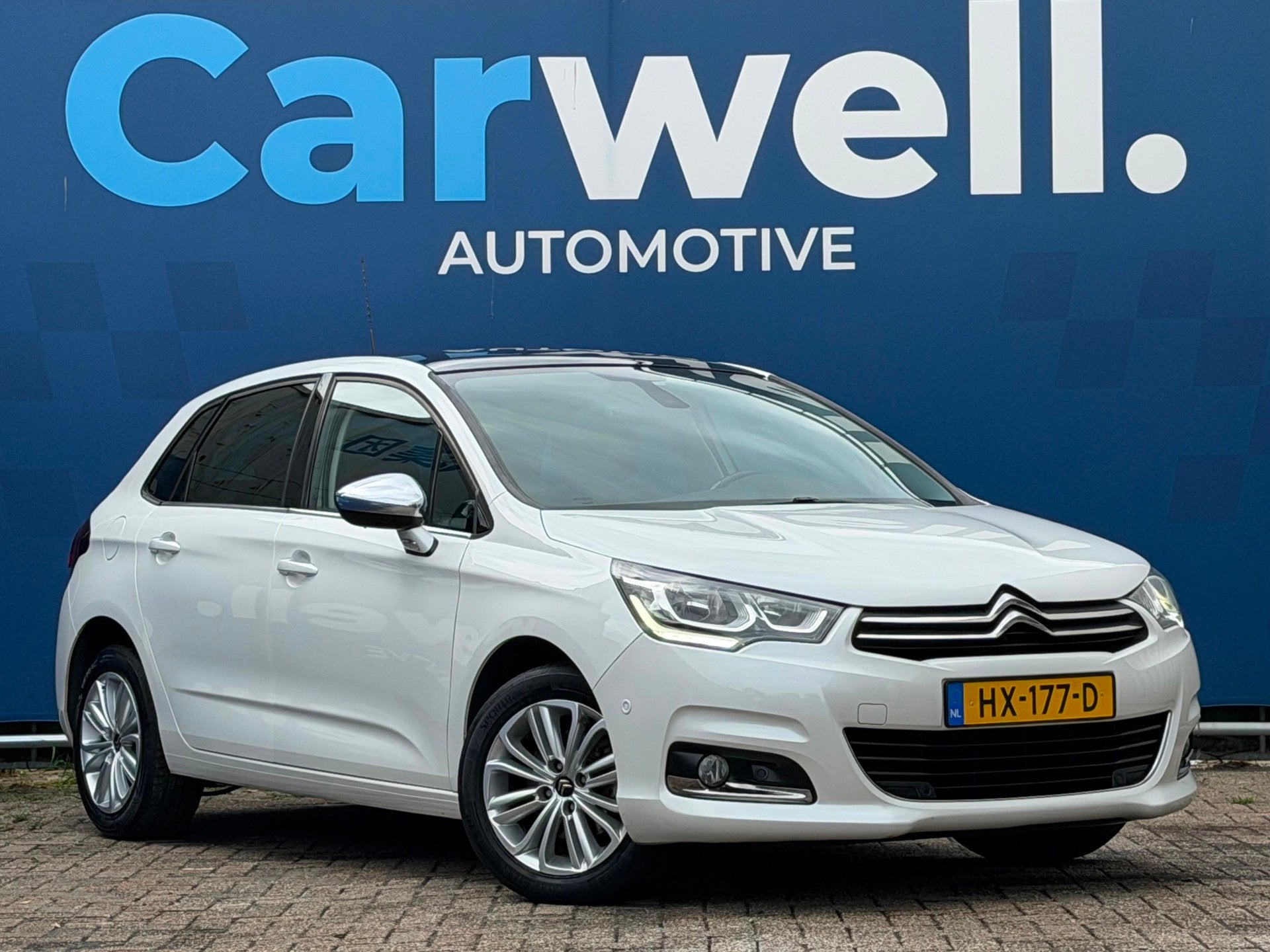 Citroen C4 1.2 PureTech Feel Collection|2e Eigenaar|Distribu, Auto's, Dealer onderhouden, Stof, 1199 cc, Wit